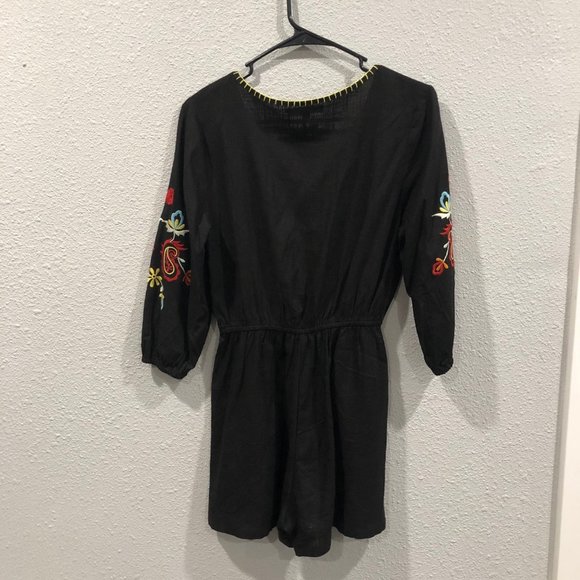 Angel + Premium Black Tera Romper - Picture 6 of 7